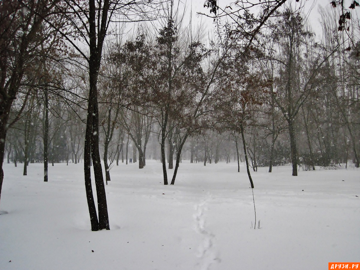 В Одессе зима...